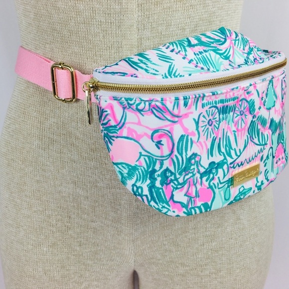 Lilly Pulitzer Accessories - lilly pulitzer waist belt belly bag fanny pack NEW